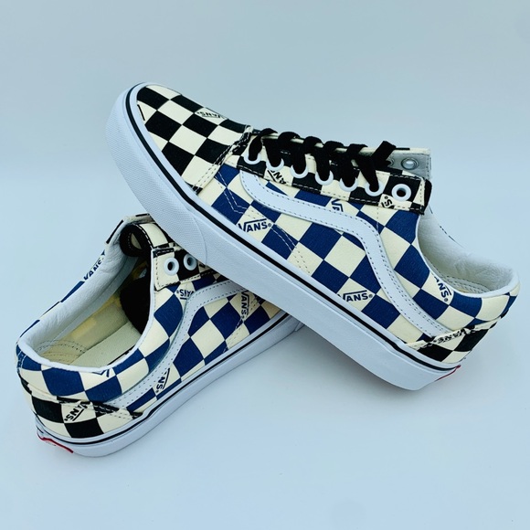 VANS OLD SKOOL Big Check (Navy-Black) - Picture 5 of 8